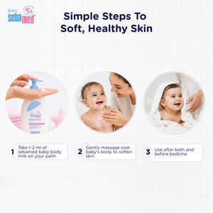 Sebamed Baby Body Milk Lotion|pH 5.5|100 ml