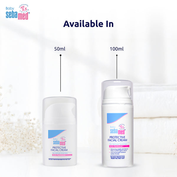Sebamed Baby Protective Facial Cream|pH 5.5|Baby Face Cream|50ml