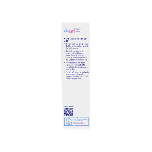 Sebamed Baby Body Milk Lotion|pH 5.5|400 ml