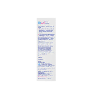 Sebamed Baby Rash Cream|pH 5.5|Ideal for Diaper Rashes|100 ml