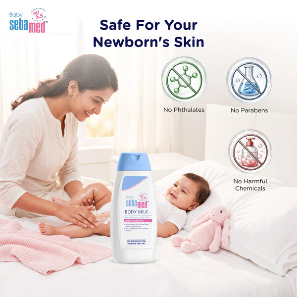 Sebamed Baby Body Milk Lotion|pH 5.5|100 ml