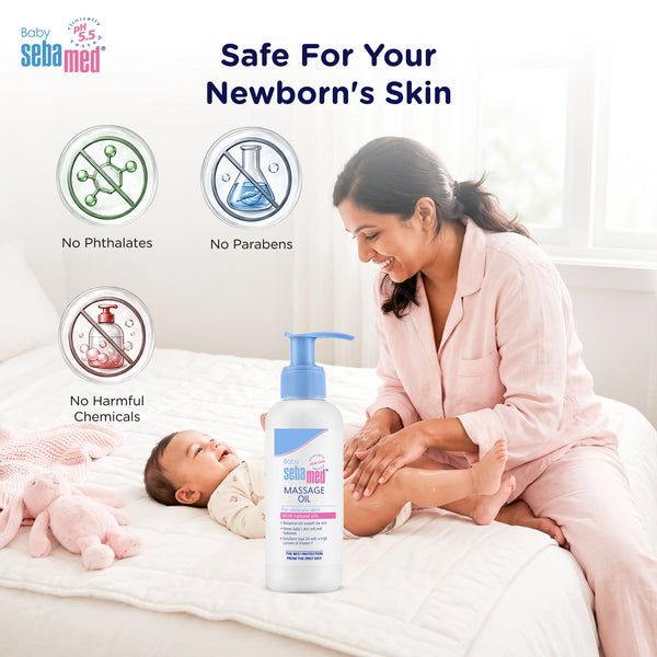 Sebamed Baby Massage Oil| With Soya Oil|150 ml