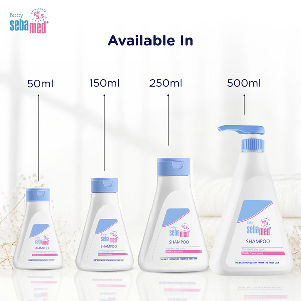 Sebamed Baby Shampoo|pH 5.5| Soap Free| No Tears | 50 ml