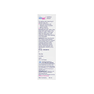 Sebamed Baby Gentle Wash|pH 5.5|Baby Body Wash|Soap Free|Tear Free|50 ml