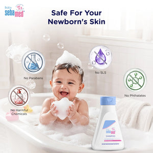 Sebamed Baby Shampoo|pH 5.5| Soap Free| No Tears | 150 ml