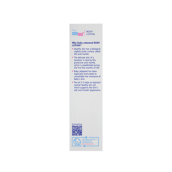Sebamed Baby Body Lotion|pH 5.5|Vegan|400 ml