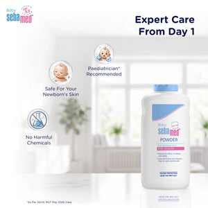 Sebamed Baby Powder| Olive Oil, Allantoin|200 gm