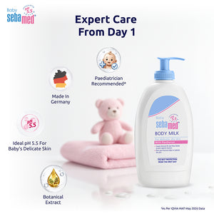 Sebamed Baby Body Milk Lotion|pH 5.5|400 ml