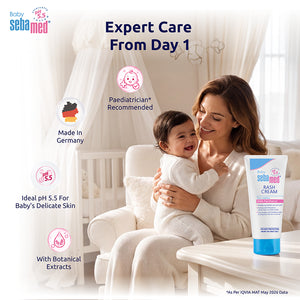 Sebamed Baby Rash Cream|pH 5.5|Ideal for Diaper Rashes|100 ml