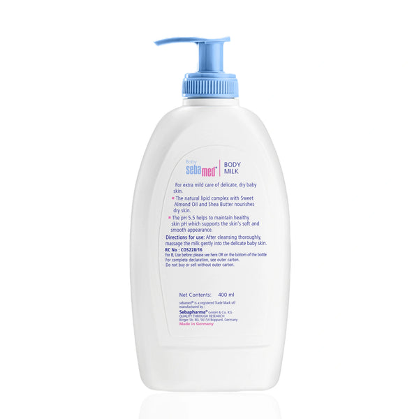 Sebamed Baby Body Milk Lotion|pH 5.5|400 ml
