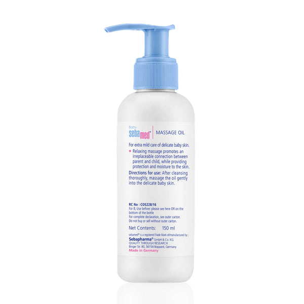 Sebamed Baby Massage Oil| With Soya Oil|150 ml
