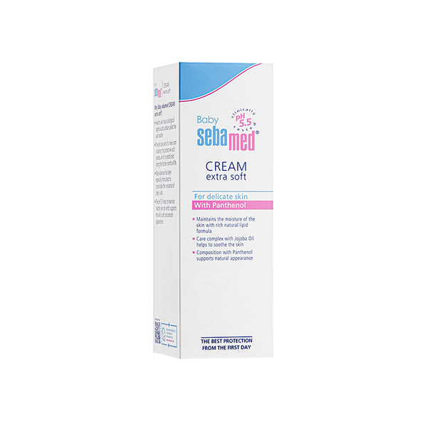 Sebamed Baby Cream Extra Soft|pH 5.5|Ideal for Dry Skin|200 ml
