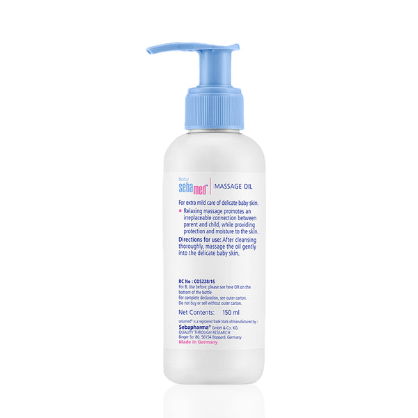 Sebamed Baby Massage Oil| With Soya Oil|150 ml