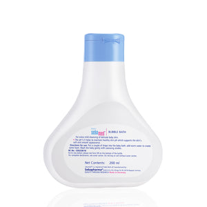 Sebamed Baby Bubble Bath|pH 5.5|With Chamomile|Soap Free|No Tears|200 ml