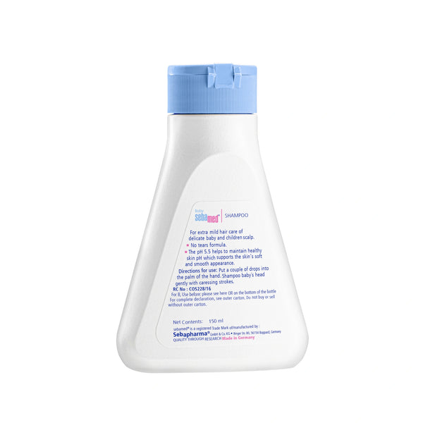 Sebamed Baby Shampoo|pH 5.5| Soap Free| No Tears | 150 ml