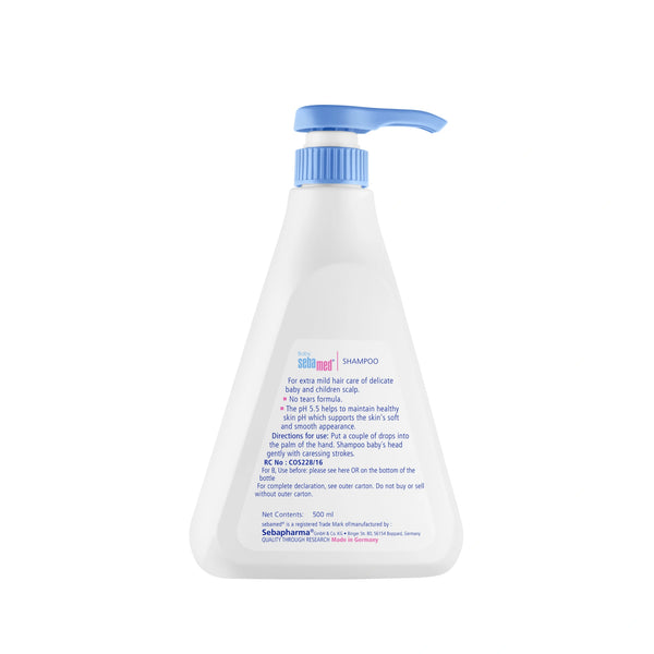 Sebamed Baby Shampoo|pH 5.5| Soap Free| No Tears | 500 ml