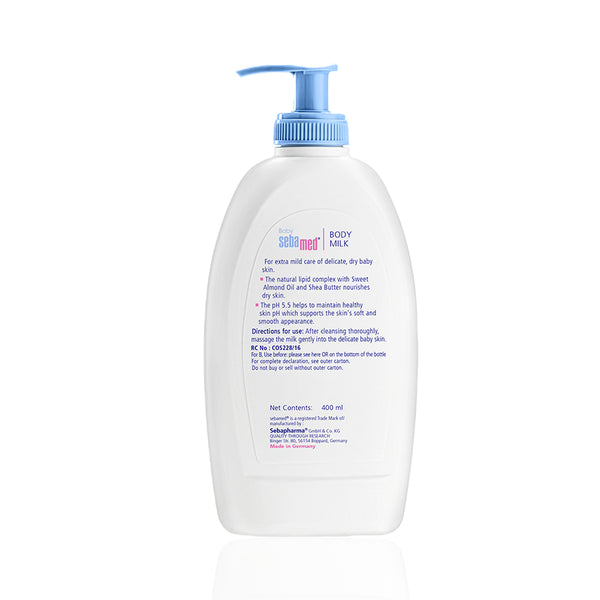 Sebamed Baby Body Milk Lotion|pH 5.5|400 ml