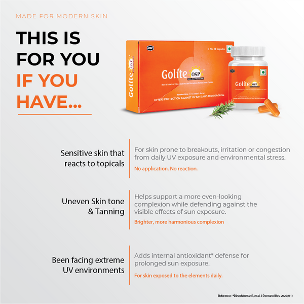 Golite OSP  - Bottle(Oral Sun Protection)