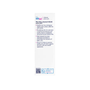 Sebamed Baby Cream Extra Soft|pH 5.5|Ideal for Dry Skin|200 ml
